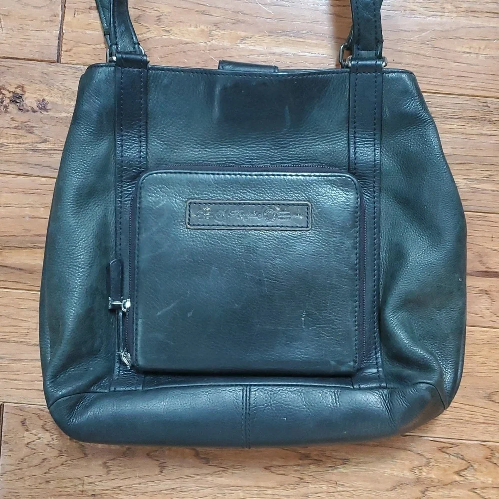 Fossil 90's Vintage Black Tote Bag